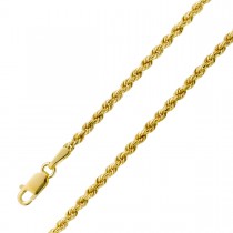 UNO A ERRE Kordelarmband Gelbgold 375 18cm