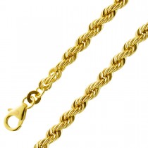 Kordelkette Armband 4mm Gelbgold 333 8 Karat halbmassiv