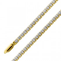 Tennis Armband Gold 585 14K Lab Grown Diamanten