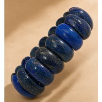 Lapislazuli Armband azurblaue Lapis Edelsteine 395ct