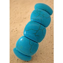 Türkis Armband helltürkisene Edelsteine 220ct