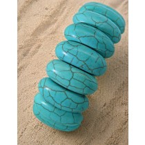 Türkis Armband helltürkisene Edelsteine 300ct 