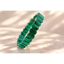 Malachit Armband grüner Malachit 110ct.