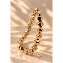 Pyrit Armband nat. gold schimmernder Pyrit Edelstein