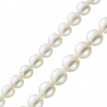 AAA 51cm 8mm  echte Süßwasser Perlen Schmuck Halskette Perlenkette Collier 