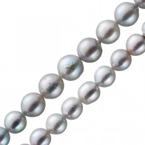 Perlen Collier 43cm Südseezuchtperlen 11mm Silber 925