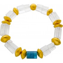 Aquamarin Bergkristallkette Jacobi 18K Gold 750 Antikschmuck 