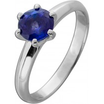 Tansanit Ring Platin 950 purple violett Edelstein 1.45ct 