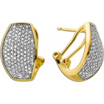 Brillant Ohrstecker Gold 585 Weißgold 14K Diamanten 2.50ct 