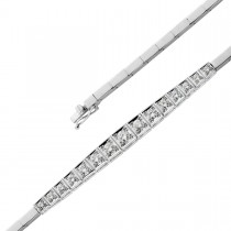 Brillant Armband Weißgold 750 18K Brillanten 1.4ct Lupenrein Antik