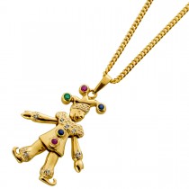 Harlekin Panzerkette Gold 585 14K Smaragd Rubine Saphire Diamanten Antik