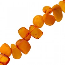 Bernstein Kette Butterscotch Soda Edelsteine 300ct. Antikschmuck