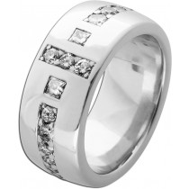 Diamantring Weißgold 585 14 Karat Diamanten Brillanten 0.80ct 