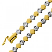 Brillantarmband Gold Weißgold 750 18 Karat Brillanten 1,00ct Lupenrein