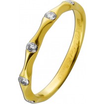 Brillantring Gold 585 14 Karat Brillanten 0.20ct