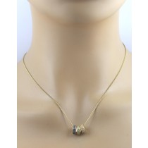 Brillant Anhänger Gold 585 schwarze chamapgner Diamanten Peridot Edelsteine