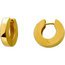 Goldcreolen Hoops Gold 750 18 Karat Franz Breuning 