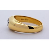 Solitärring Gold 585 14K Solitär Brillant 0.80ct