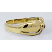 Solitärring Gold 750 18 Karat Solitär Brillant 0.015ct