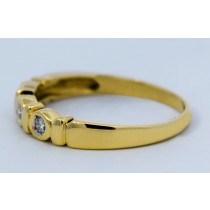 Brillantring Gold 750 18 Karat Brillanten 0.20ct