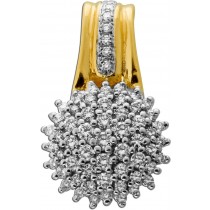 Brillant Anhänger Gold 585 14 Karat Brillanten 1.80ct