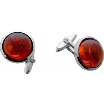 Bernstein Manschettenknöpfe Silber 835 baltische Bernsteine Antikschmuck