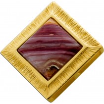 Rubellit Anhänger Gold 585 14K Rubellit Edelstein 12.8ct