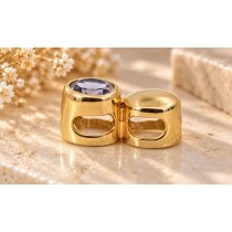 Tansanit Anhänger Gold 585 14K blauer Tansanit 0.53ct