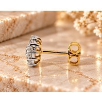 Brillantohrstecker Gold 585 14K Brillanten 0.38ct