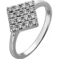 Brillantring Weißgold 585 14K Brillanten 0.48ct