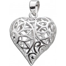 Herz Anhänger Silber 925 Herzanhänger Silberanhänger_03