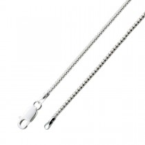 UNO A ERRE runde Popcornkette Silberarmband Brombeerarmband Brombeerkette Sterlingsilber 925/- 1mm_01
