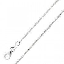 Popkorn Brombeer Halskette Armband Silber 925 Unisex 18-50cm 1,2mm