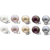 Perlenohrringe Damen Ohrstecker Silber Set 10-teilig Silber 925 Süßwasserzuchtperlen weiß rosa beige lila grau_01