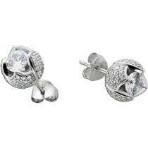 Ohrstecker Silber 925 weisse Zirkonia