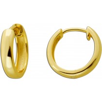 Creolen Ohrringe Silber 925 vergoldet Klapp Scharniercreolen