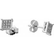Brillant Ohrstecker Silber 925 Lab Grown Diamanten 0.20ct.