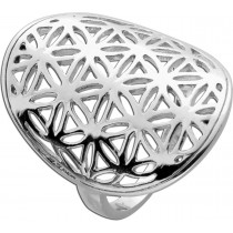 Damenring Silber 925 Lebensblume Design