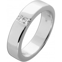 Diamant Ring Silber 925 Lab Grown Diamanten 0.15ct