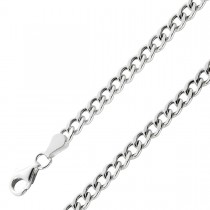 Panzerkette Cuban Link Chain Silber 925