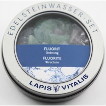 Fluorit Wassersteine Ordnung Lapis Vitalis Edelstein Wasser Set