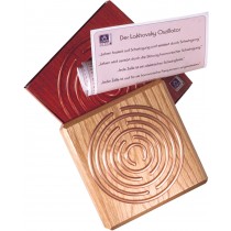 Esoterik Berk KH-498 Lakhovsky Oszillator Eiche Hell 12x12cm