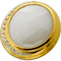 Mondstein Anhängert Mondstein 15ct Topase 0.52ct  Gelbgold vergoldet