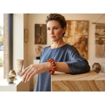 Bernstein Armband Butterscotch Natur Edelsteine flexibel