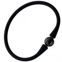 Schörl Armband Silikon schwarzer Natur Edelstein