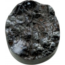 Boulder Hämatit Anhänger Muttergestein Matrix