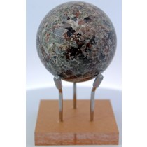 Yooperlite Flammenstein Edelsteinkugel Braun Altrosa Beige farbener Rohstein Esoterik Zubehör Dekoration