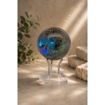 Labradorit Kugel 65mm olivgrün azurblauer Edelstein 1935ct