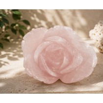 Rosenquarz Rose Top AAA Madagaskar pastellrosa Edelstein 6215ct