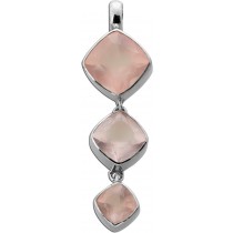 Rosenquarz Anhänger Silber 925 nat. rosa Rosenquarz 4.8ct